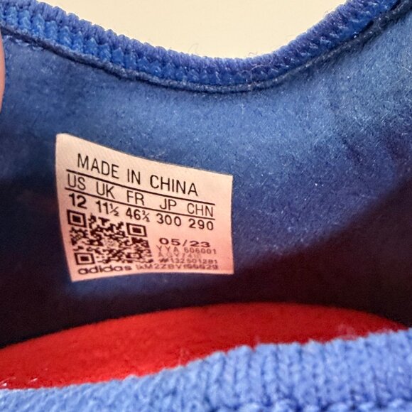 Adidas X Crazyfast.1 FG Soccer Football Cleats Boots Blue Mens 12 EUC - Picture 11 of 11